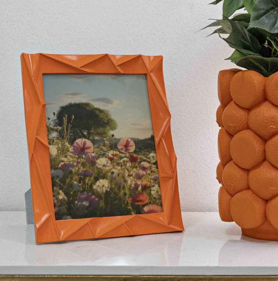 Mauro Ferretti PHOTOFRAME ORANGY CM 25,8X2X31 (INSIDE PHOTO SIZE CM 20X25)