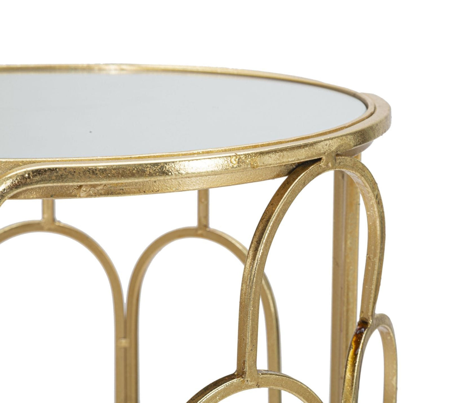 Mauro Ferretti PLANT HOLDER ARTY SET 2 PCS ROUND CM Ø 36,5X70-31X60