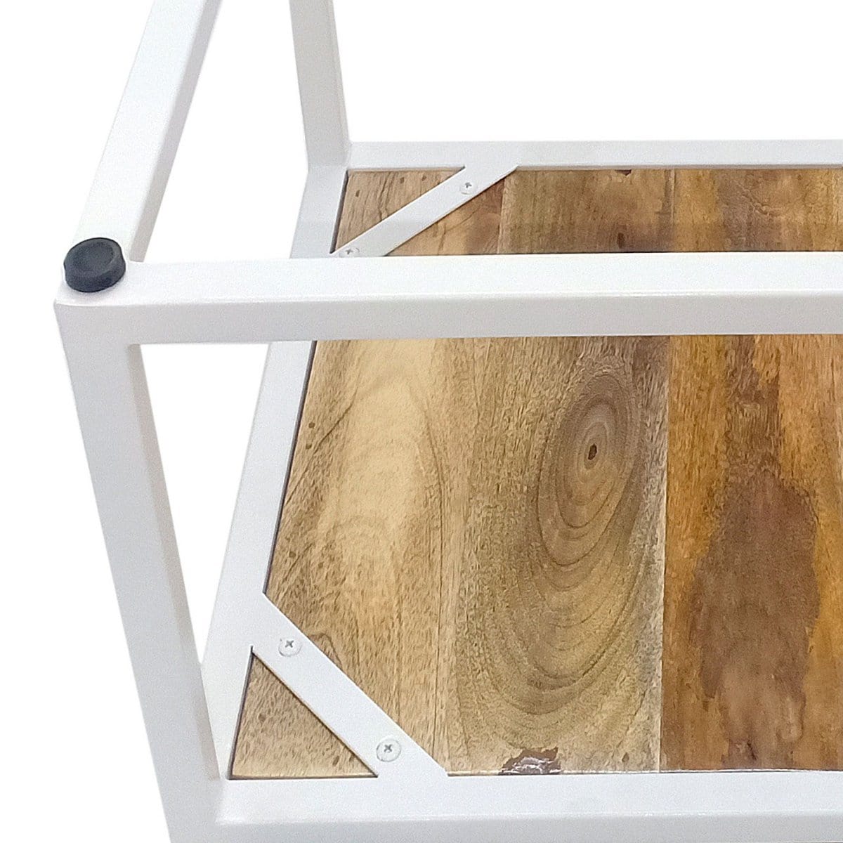 Voglrieder kreatives Wohnen Salontafelset van 2 vierkante bijzettafels Seattle metalen frame