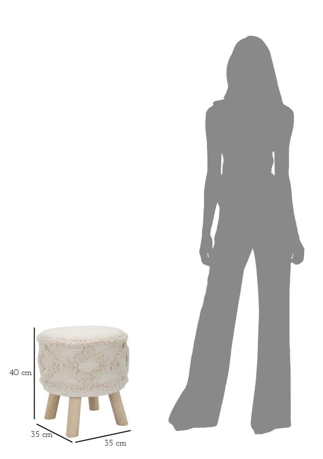 Mauro Ferretti STOOL DAMASCO Ø 35X40