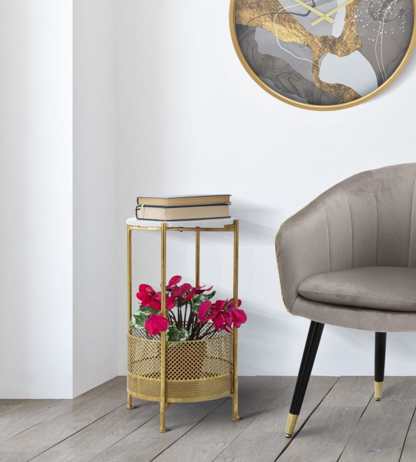 Mauro Ferretti TABLE BASKET CM Ø35X62