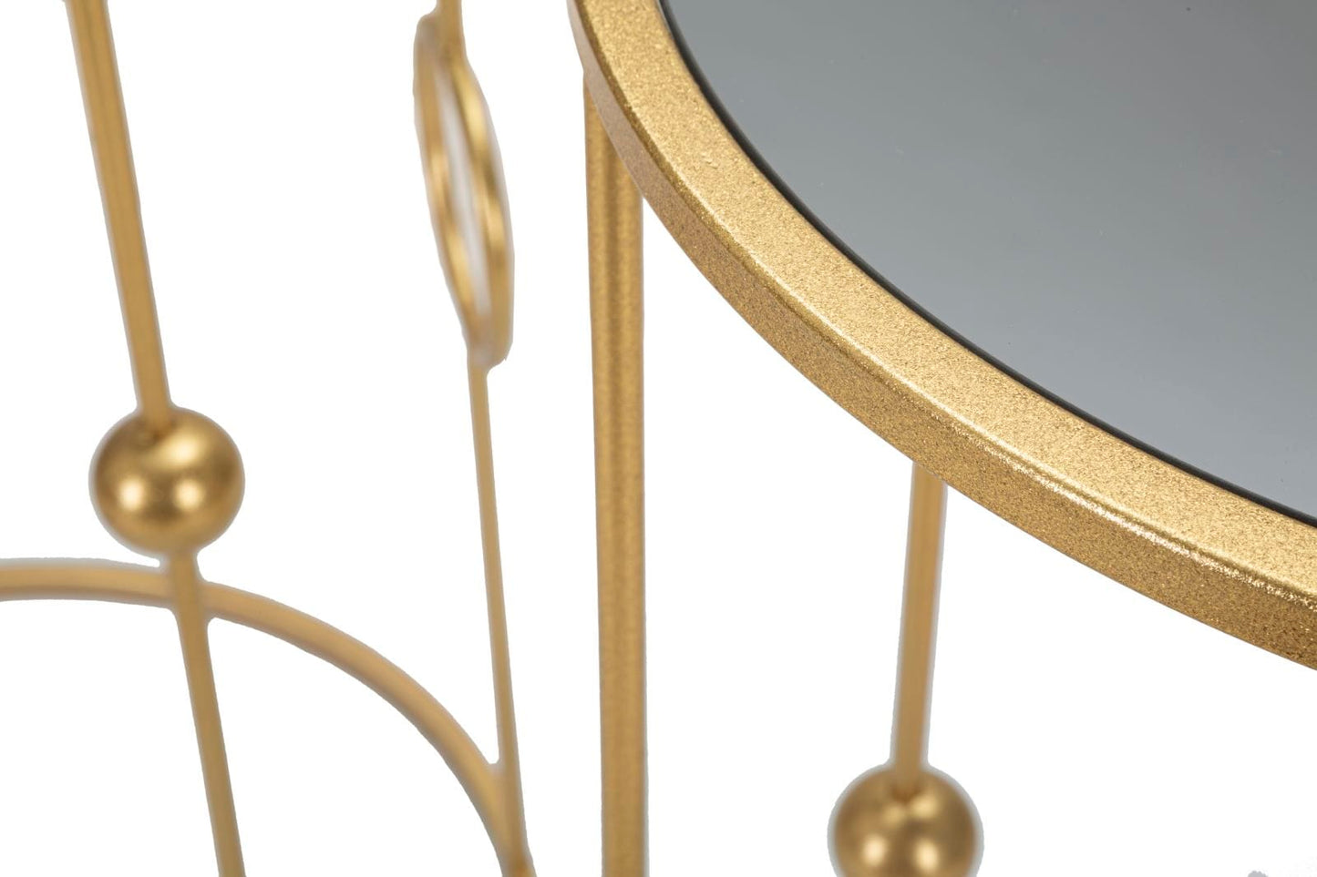 Mauro Ferretti TABLE CAGE SET 2PCS CM Ø 50X100-40X80