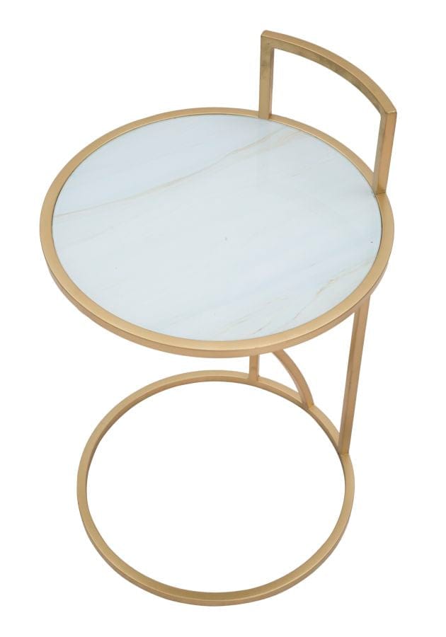 Mauro Ferretti TABLE GLAM SOFY CM Ø 38X61