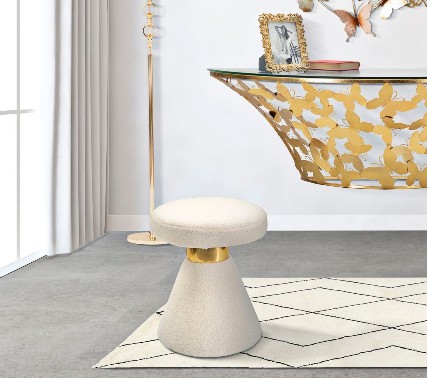 Mauro Ferretti TABLE ICELAND CM Ø 42X51