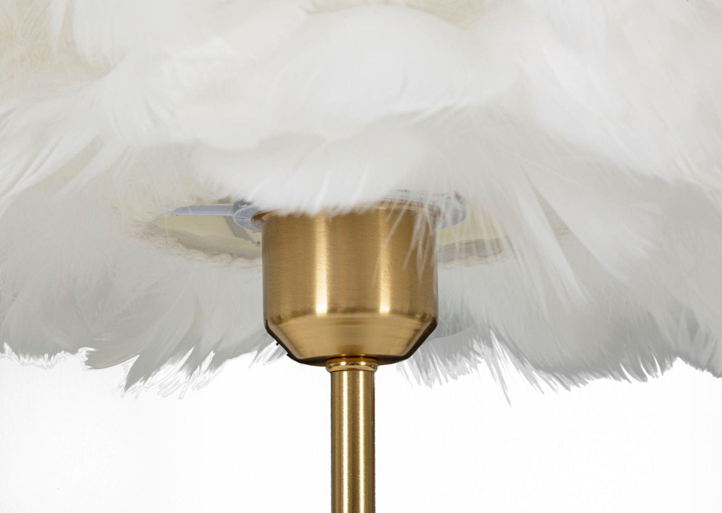 Mauro Ferretti TABLE LAMP BALL FEATHER CM Ø 30X50