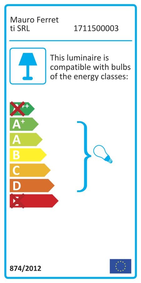 Mauro Ferretti TABLE LAMP CIRCLY CM Ø 20X58,5