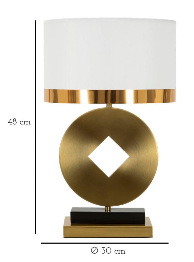 Mauro Ferretti TABLE LAMP COIN Ø 30X53