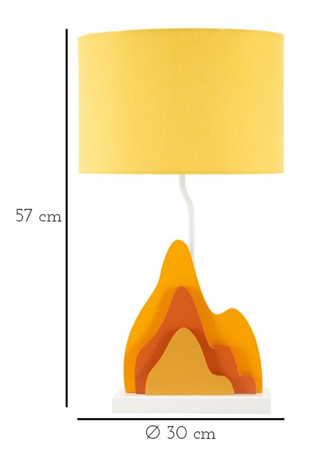 Mauro Ferretti TABLE LAMP COLOR -A- CM 30X57