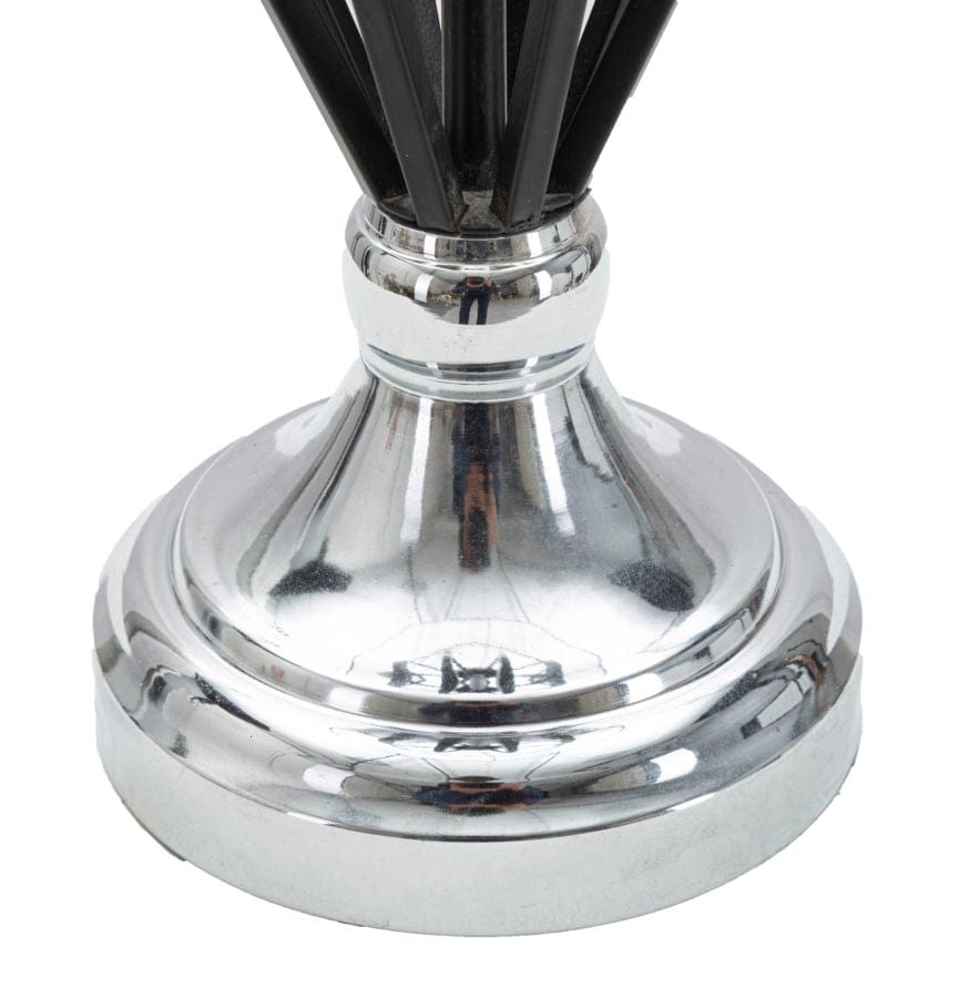 Mauro Ferretti TABLE LAMP DARKY SILVER CM Ø 28X56