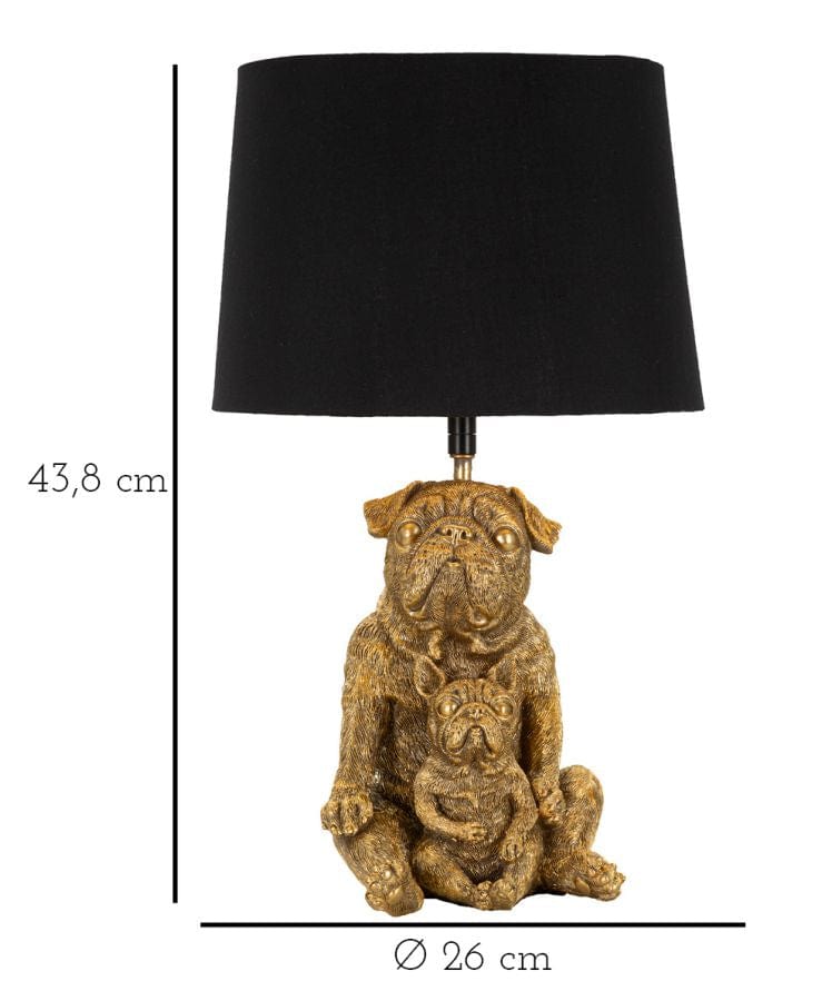 Mauro Ferretti TABLE LAMP DOG CM Ø 26X43,8