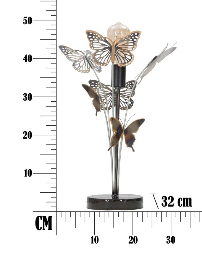 Mauro Ferretti TABLE LAMP FARFALLE CM Ø 32X47