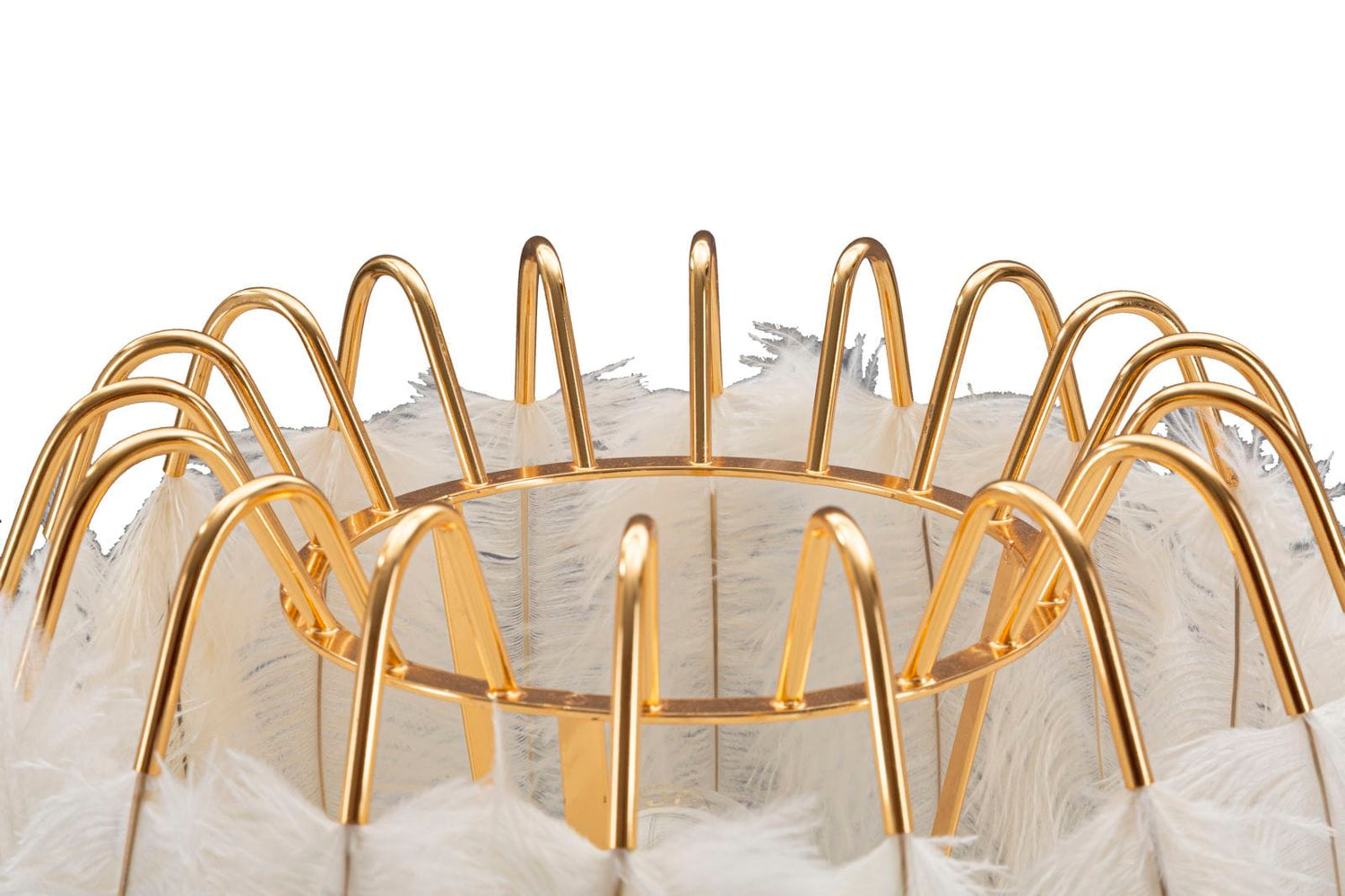 Mauro Ferretti TABLE LAMP FEATHER STAND CM Ø 40X60