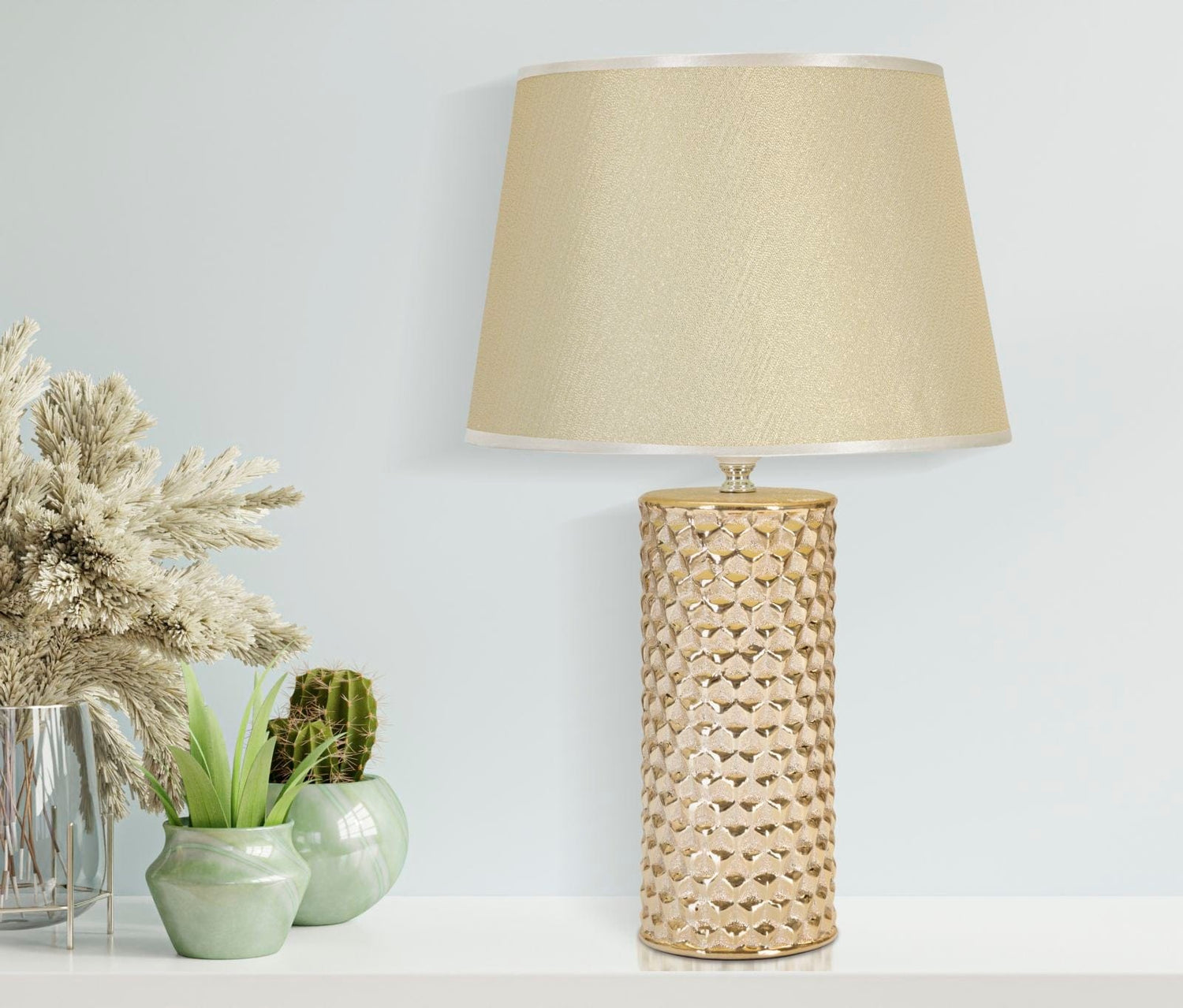 Mauro Ferretti TABLE LAMP GLAM GOLD CM Ø 30X47,5
