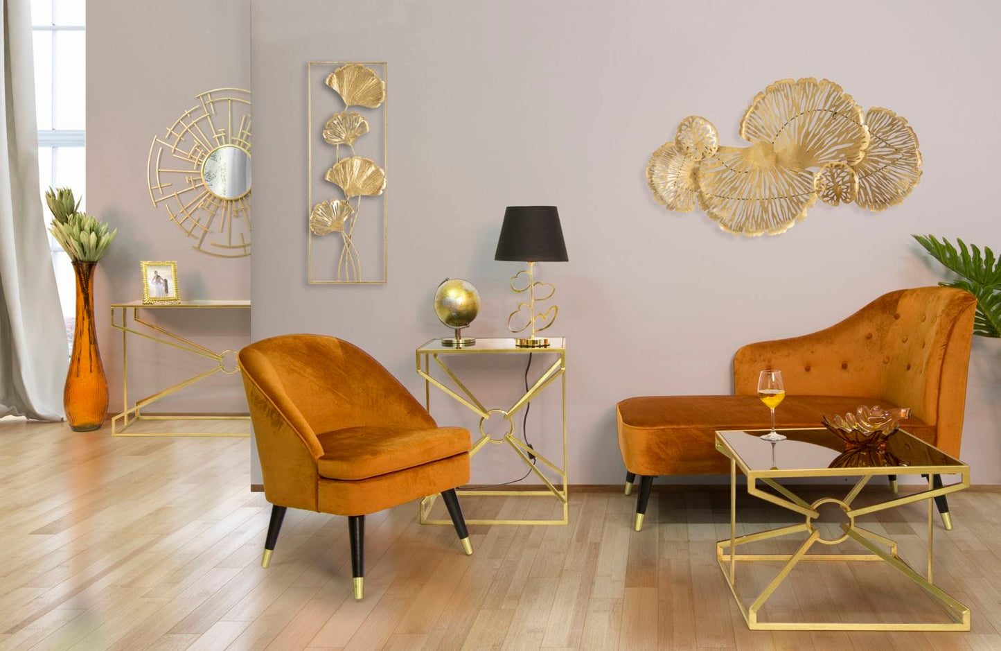 Mauro Ferretti TABLE LAMP GLAM HARTS CM Ø 30X54,5