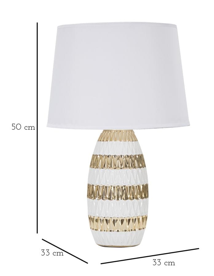 Mauro Ferretti TABLE LAMP GLAM MIX CM Ø 33X50