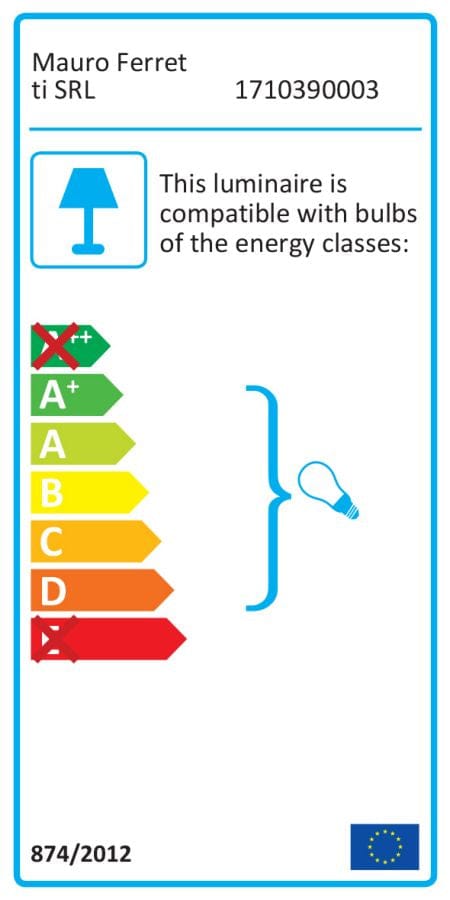 Mauro Ferretti TABLE LAMP GLAM X CM Ø 30X52