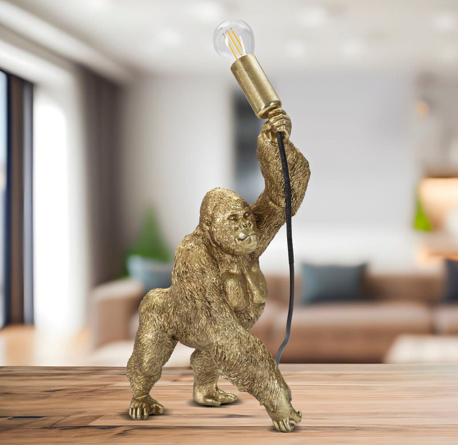 Mauro Ferretti TABLE LAMP GORILLA CM 22,5X16X40