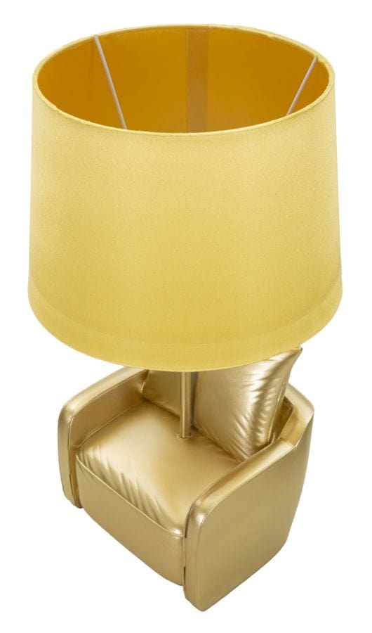 Mauro Ferretti TABLE LAMP MIDCENTURY YELLOW CM Ø 26X46