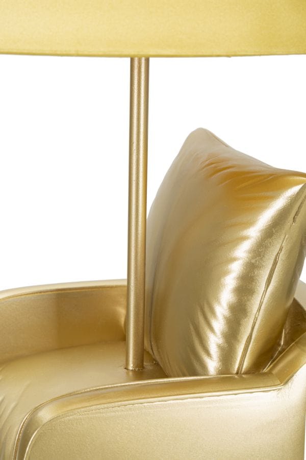 Mauro Ferretti TABLE LAMP MIDCENTURY YELLOW CM Ø 26X46