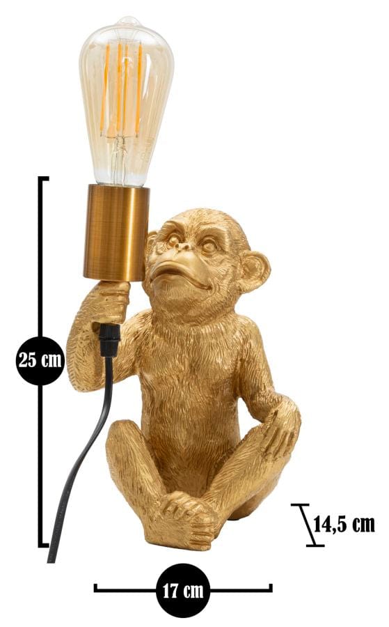 Mauro Ferretti TABLE LAMP MONKEY CM 17X14,5X25