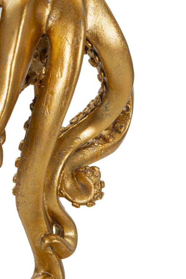 Mauro Ferretti TABLE LAMP OCTOPUS GOLD CM Ø 30,5X64,5