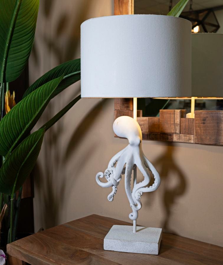 Mauro Ferretti TABLE LAMP OCTOPUS WHITE CM Ø 30,5X64,5