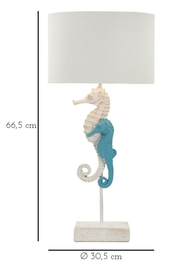 Mauro Ferretti TABLE LAMP SEA HORSE CM Ø 30,5X66,5