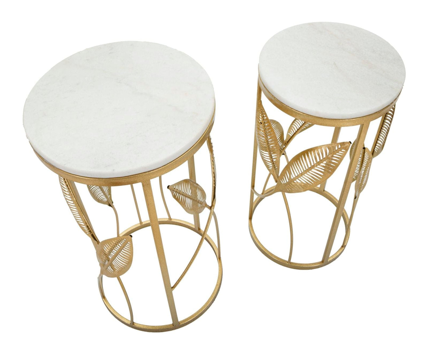 Mauro Ferretti TABLE LEAF SET 2 PCS CM Ø 35X65,5-30X60,5