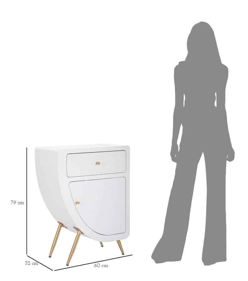 Mauro Ferretti TALL BEDSIDE VENUS CM 60X32X79