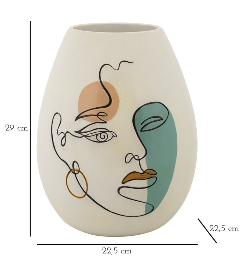 Mauro Ferretti VASE ART -B- CM Ø 22,5X29