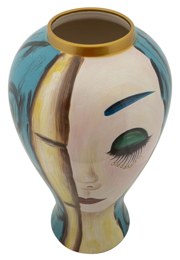 Mauro Ferretti VASE ART FACE CM Ø 28X50