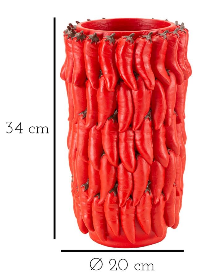 Mauro Ferretti VASE CHILI CM Ø 20X34