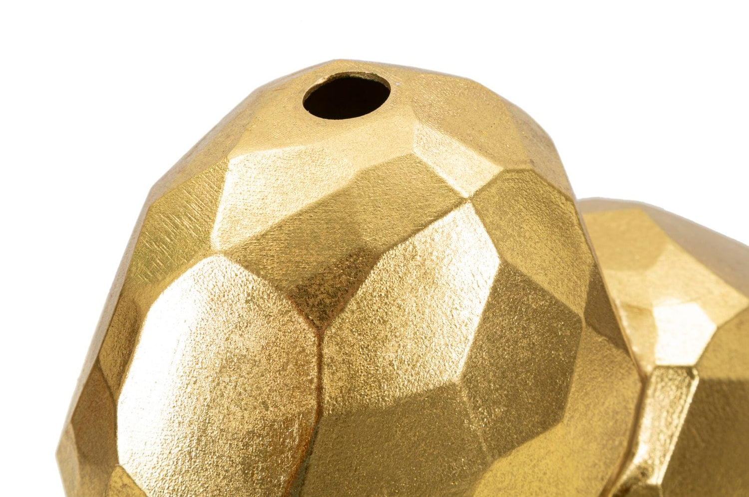 Mauro Ferretti VASE HEART GOLD CM 19X9X18