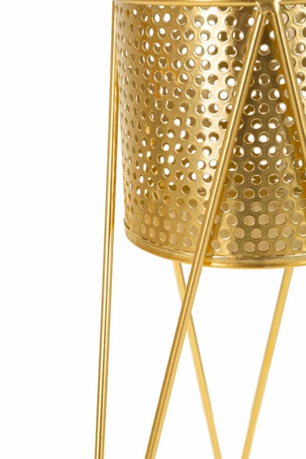 Mauro Ferretti VASE HOLDER GLAT SET 2 PCS CM 21X20X46-18X18X32