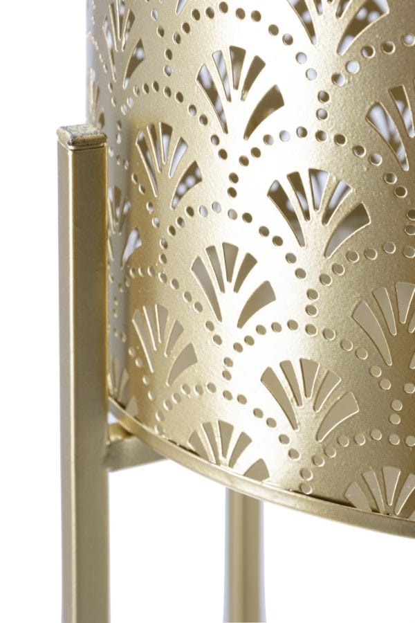 Mauro Ferretti VASE HOLDER GOLVY SET 2PCS -B- CM Ø 21X52-19X42