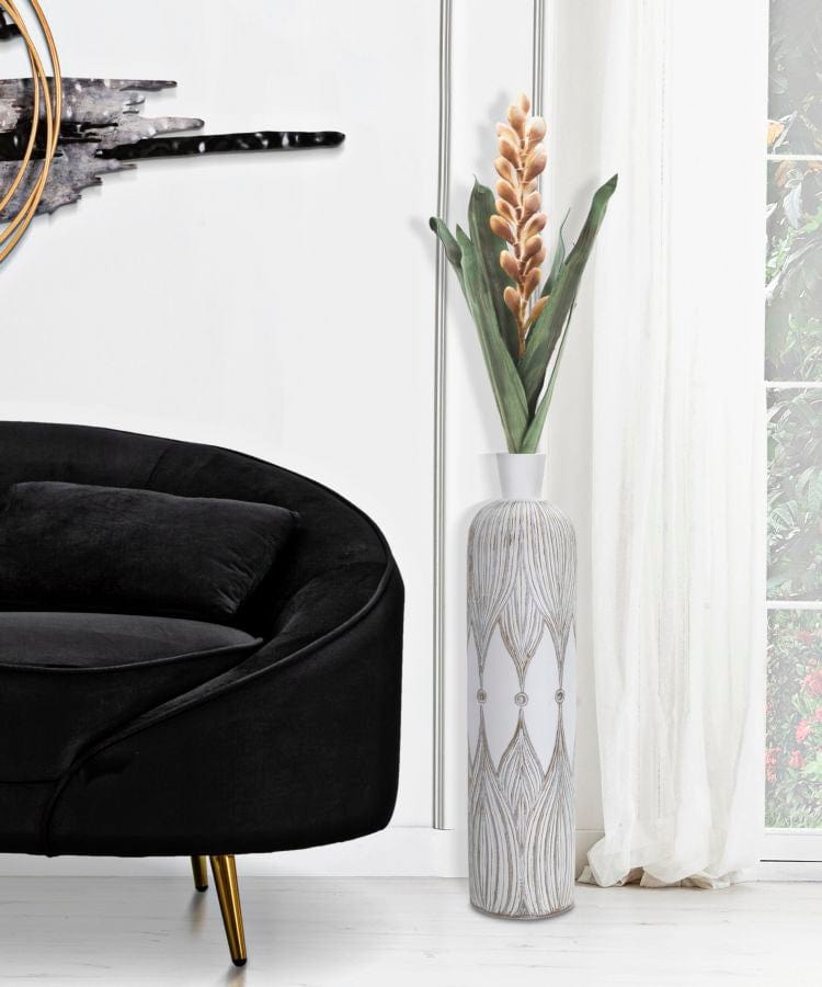 Mauro Ferretti VASE POLYRESIN ATENE CM Ø 15X60