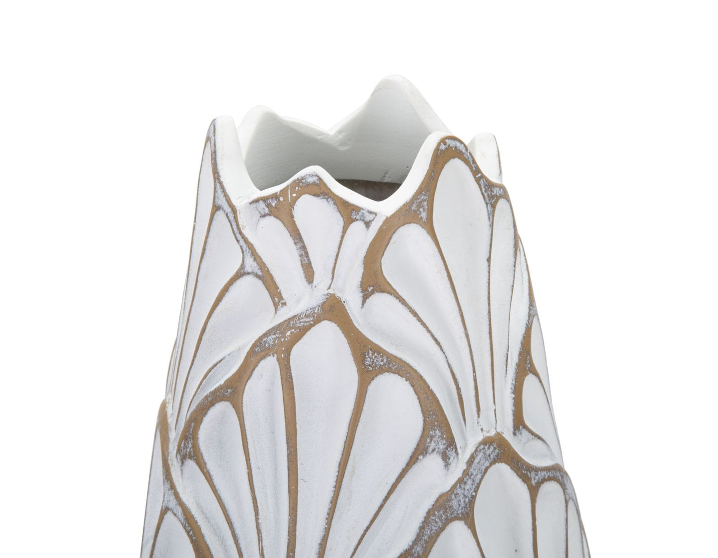 Mauro Ferretti VASE POLYRESIN PANAMA CM Ø 18,5X55