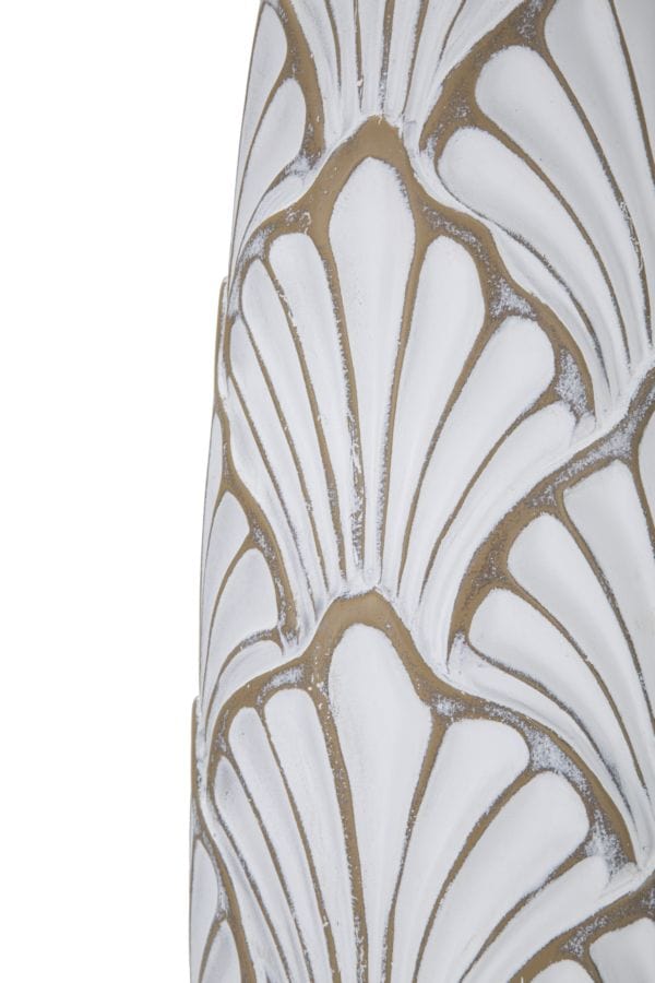 Mauro Ferretti VASE POLYRESIN PANAMA CM Ø 18,5X55