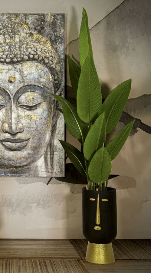 Mauro Ferretti VASE TRIBAL -D- CM Ø 21X45