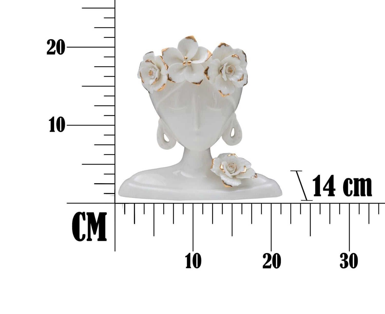 Mauro Ferretti VASE WOMAN YOUNG CM 21,7X14X21