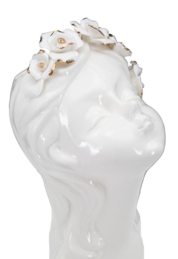Mauro Ferretti VASE YOUNG LADY ROSES CM 10x14x26