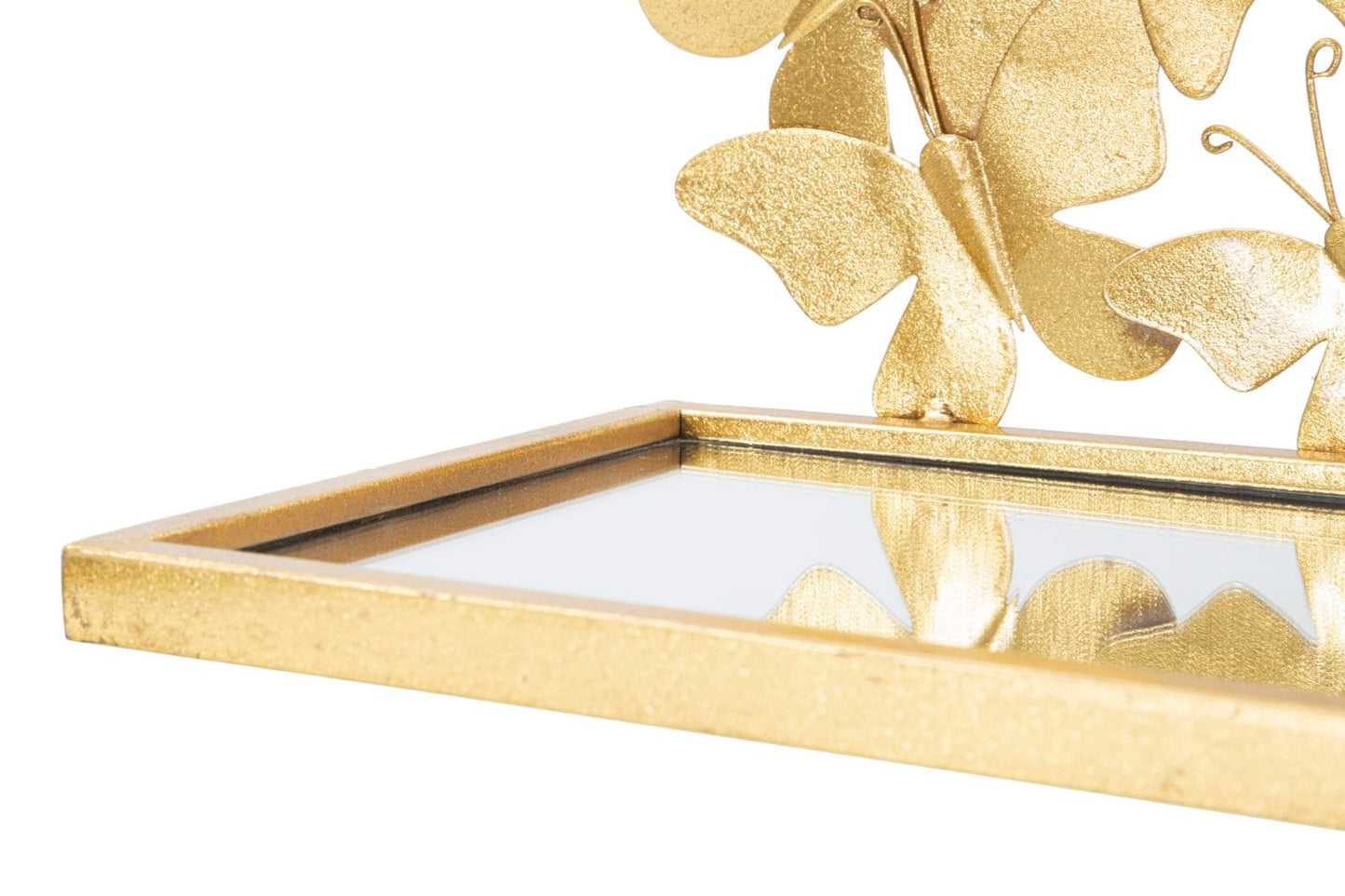 Mauro Ferretti WALL BEDSIDE/SHELF BUTTERFLIES SET 2 PCS CM 43X19,2X16,5