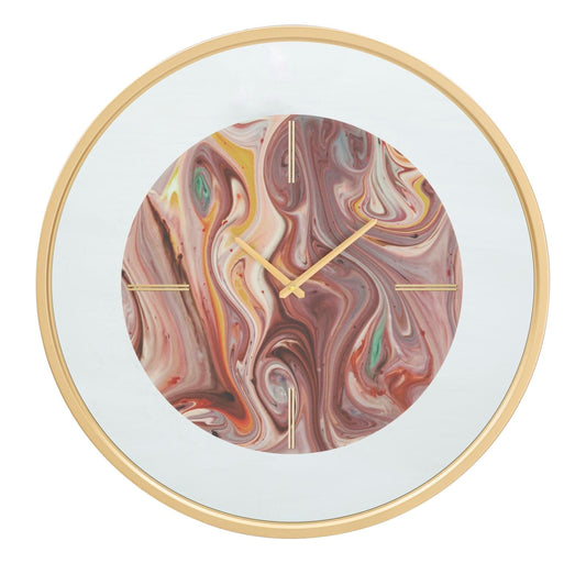 Mauro Ferretti WALL CLOCK MIRROR MIX CM Ø 60X5