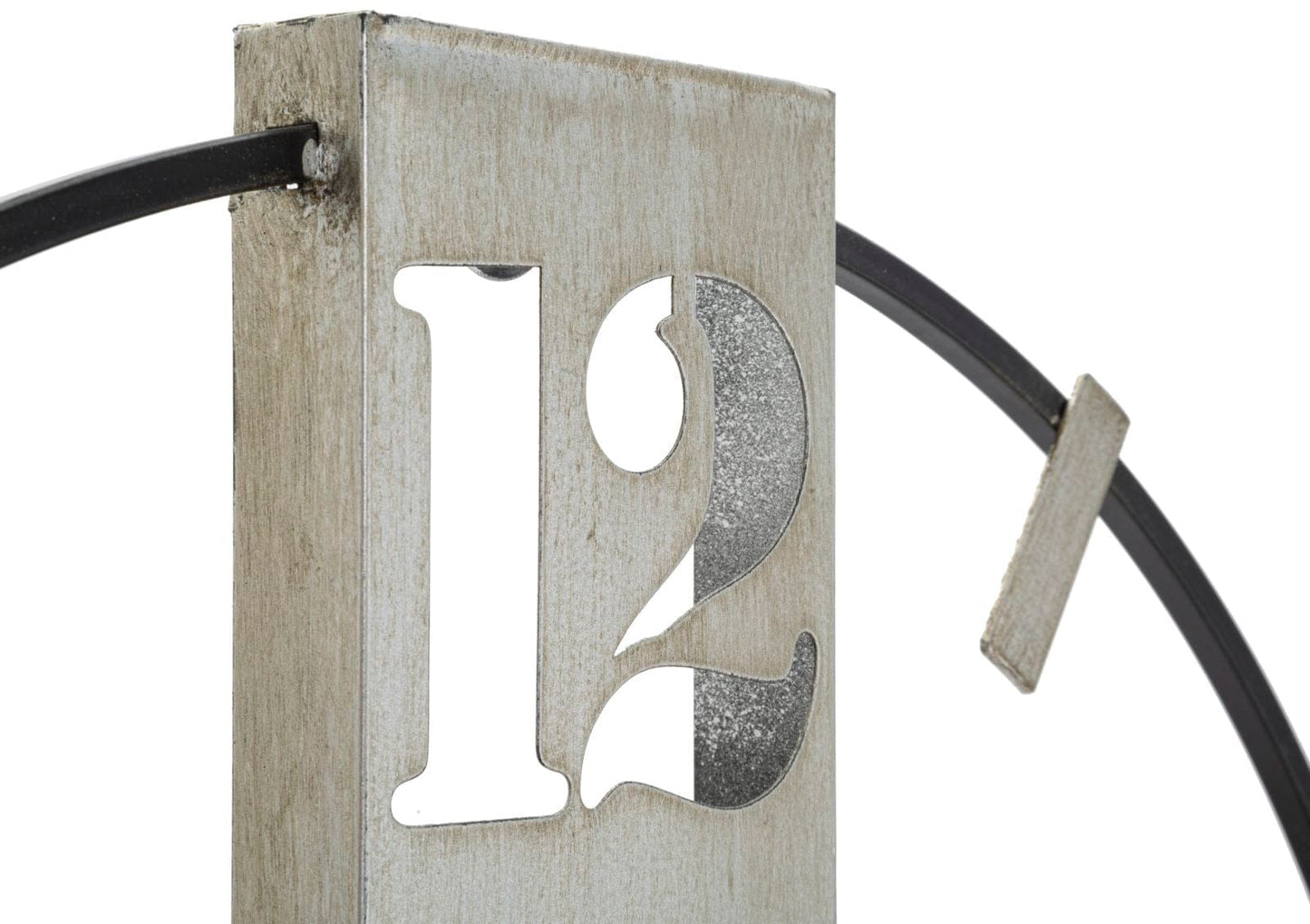 Mauro Ferretti WALL CLOCK SILVERY CM 61X4,5X63