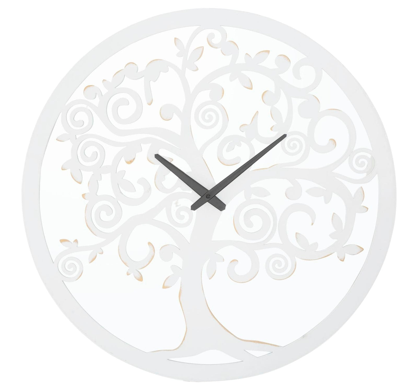 Mauro Ferretti WALL CLOCK WHITE TREE CM Ø 55X4,5