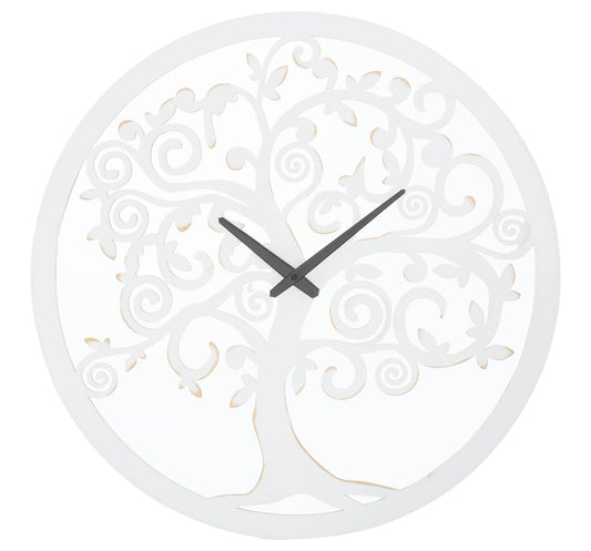 Mauro Ferretti WALL CLOCK WHITE TREE CM Ø 55X4,5
