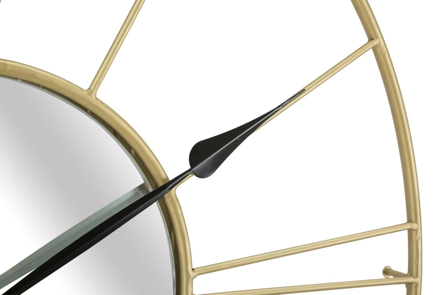 Mauro Ferretti WALL CLOCK WITH MIRROR GLAM STICK CM Ø 80X6