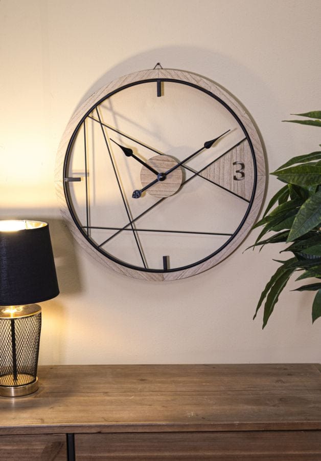 Mauro Ferretti WALL CLOCKGEOMETRIC DESIGN CM Ø 60X2,5