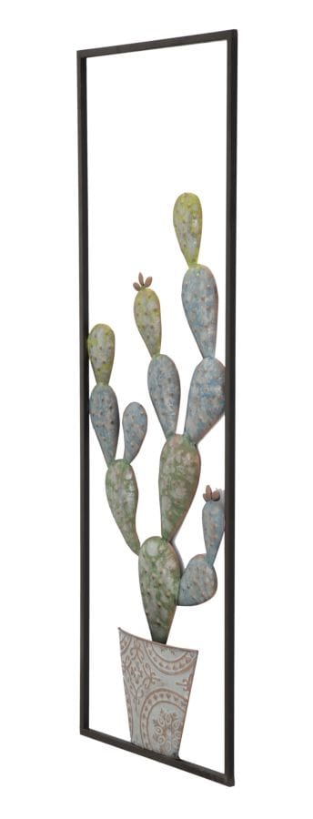 Mauro Ferretti WALL DECORATION CACTUS-FRAME -A- CM 31X2,5X90