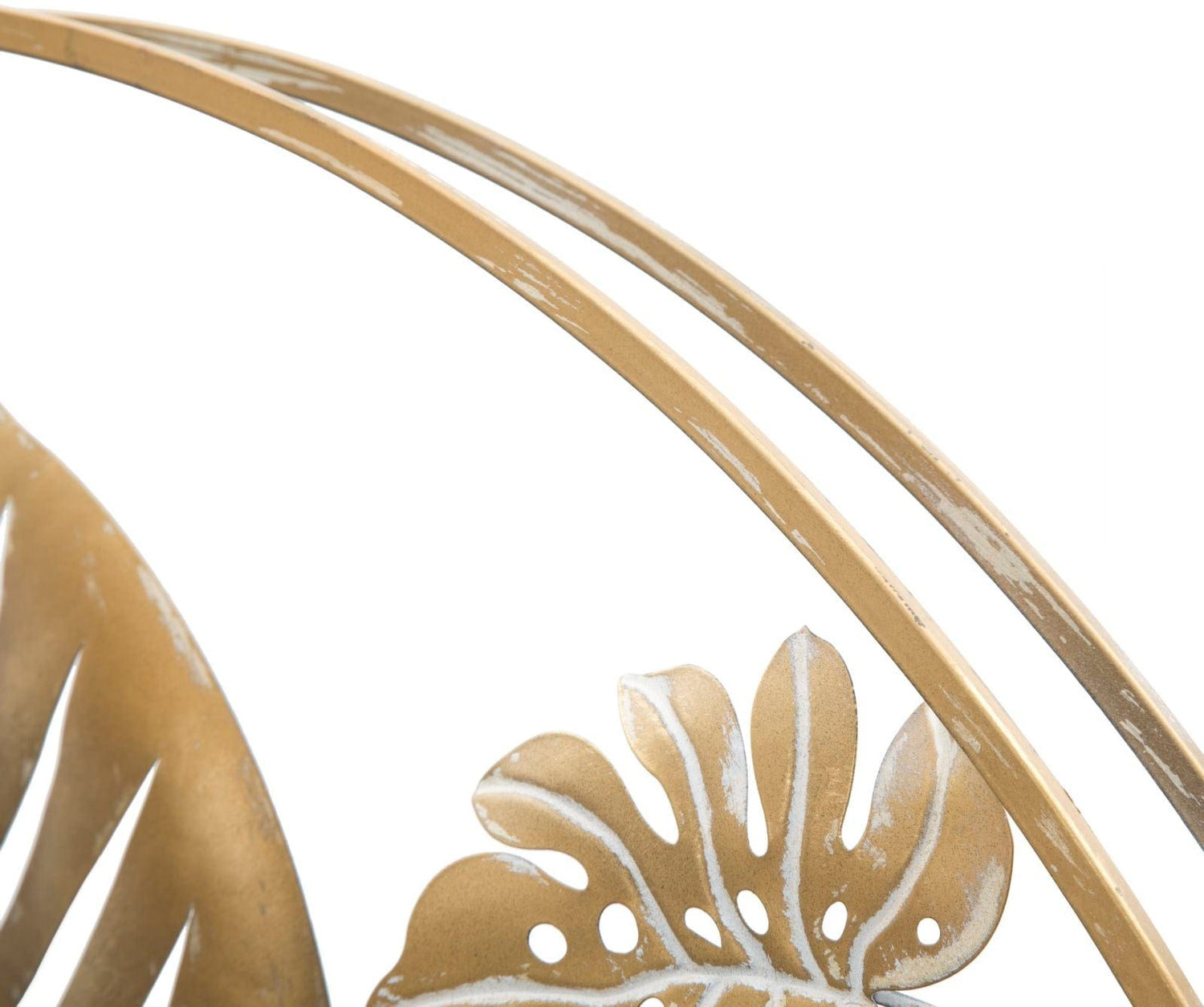 Mauro Ferretti WALL IRON PANEL JUNGLE ROUND CM Ø 80X6.5